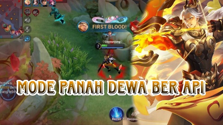 MODE PANAH DEWA BER API