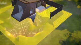 [The Sims 4 Quick Build] Tài trợ ban đầu cho Ngôi nhà mới Nhà ở mini 32-Grid