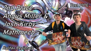 YU-GI-OH SECOND PLACE HALIFAX REGIONALS - MATHMECH DECK PROFILE FT ANGUS MILLER & JOSH KIRBY