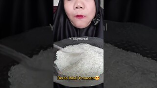 DYMA |ASMR RAW RICE EATING |Makan Beras | asmrrawriceeating| #asmrsounds  #asmr #shorts #mukbang(1)