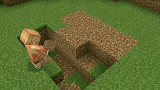 Minecraft: Hai cách để lấp hố, bạn thuộc trường hợp nào?