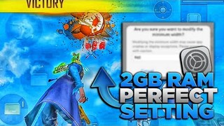 2GB RAM Perfect Settings⚙️ Vivo Y91c,Y12,Y15,Y17,Y20,Y91📱HUD + SENSI + DPI (Free Fire Highlights)