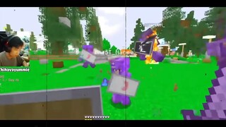 CHUỘT SẦU RIÊNG VÀ MÈO NABEE BẤT NGỜ CÓ CON TRONG MINECRAFT_SẦU RIÊNG MÈO CHUỘT