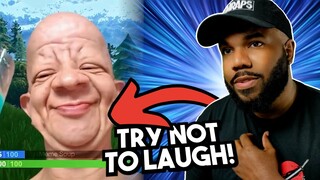 Beautiful Black Man Reacts to Funny Memes and Videos - NemRaps Try Not to laugh 355