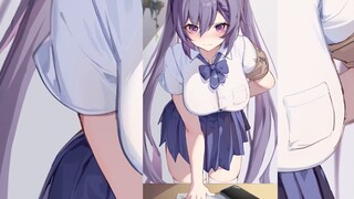 👴のNổi loạn~Keqing: Loài nhỏ! Nhìn tôi này!