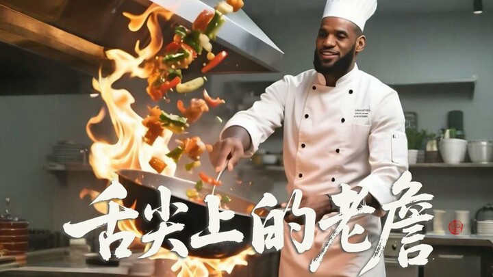 [AI Comedy NBA] LeBron on the Tip of Your Tongue