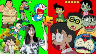 HUYỀN HEO CÙNG NHÓM BẠN DORAEMON CHIẾN ĐẤU VỚI LŨ ZOMBIES