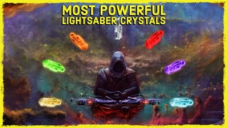 The MOST POWERFUL Lightsaber Crystals In Star Wars