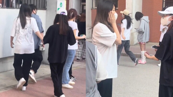 Lúc làm xét nghiệm axit nucleic, thấy bạn mình bắt nhầm người rồi quay đầu bỏ chạy; cô gái theo dõi 