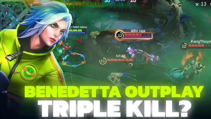 Benedetta Gameplay❗Outplay Moment | Kicau Mania🗿🥀