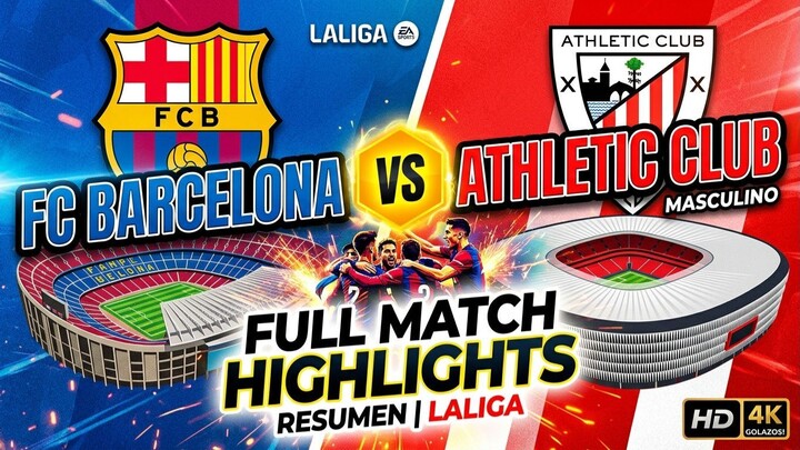 FC BARCELONA 2 - 0 ATHLETIC CLUB | HIGHLIGHTS