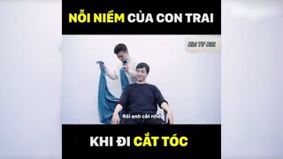 Nỗi niềm của con trai khi đi cắt tóc