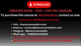 Venkatesh Kumar - Devio + OTOs Free Download