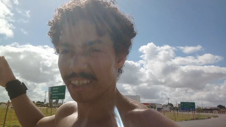 Rolê aleatório pela city após treino