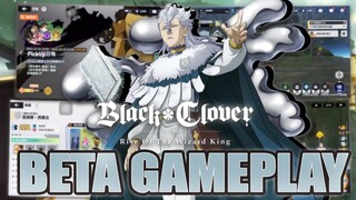 BETA GAMEPLAY, FIRST LOOK AT BANNERS, GAMEPLAY, ULTIMATES, GEAR & MORE | BLACK CLOVER MOBILE