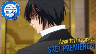 Exclusive Tensura Season 3 Episode 1 Premiere!!! April 1st Early Access