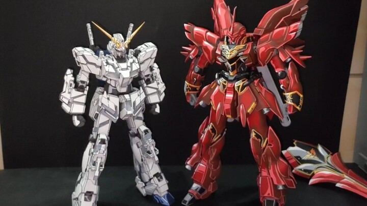 Gundam Kỳ Lân vs Sinanju