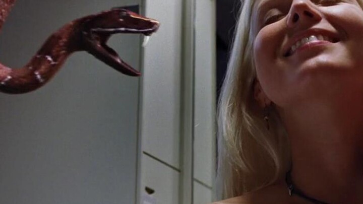 【เสี่ยวเสีย】ต้นแบบความสนุกสุดแสบ «เหตุการณ์งูบนเที่ยวบิน»: สาวสวยกำลังเพลิดเพลินกับการเล่นหยอกล้อกับ