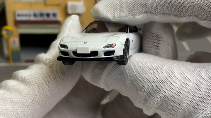 [Tech Car Chat No. 151] 1/64 TLV Hong Kong Limited Mazda RX7 FD3S RZ Alloy Car Review