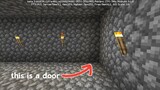 How to make an 2×3 flush corner piston door in Minecraft
