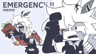 〈Animation Meme〉EMERGENCY!!! แอนิเมชั่นมีม (การศึกษากระดาษพื้นฐาน) BW!