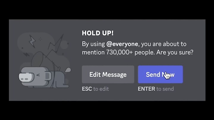 [Delicious] จะเกิดอะไรขึ้นเมื่อคุณ @ ทุกคนในเซิร์ฟเวอร์ Discord ที่ใหญ่ที่สุดในโลก?