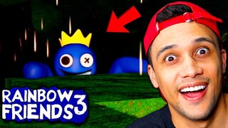 RAINBOW FRIENDS ATUALIZOU e novo MONSTRO PINK APARECEU! CHAPTER 3