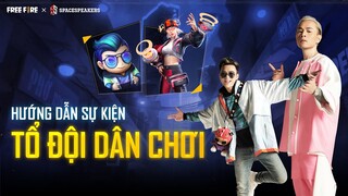 Binz Da Poet và Soobin hướng dẫn hốt quà Free vĩnh viễn | Tổ Đội Dân Chơi | Garena Free Fire