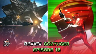 CERITA UNIVERSE WARRIOR TERBAIK! | Review Gozyuger Eps. 12