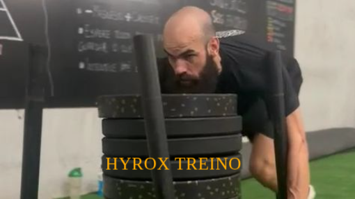 Sled 152KG | Treino Hyrox