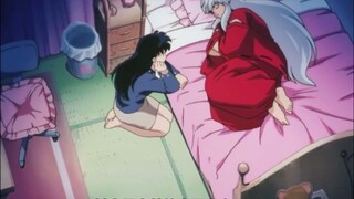 InuYasha tertidur di kamar yang berbau Kagome!