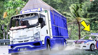 TRUK OLENG SUMBER BAROKAH KETANGKAP LADUSING