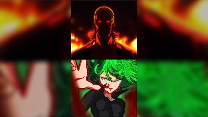 Tatsumaki (All forms) vs S Class Hero (100%)