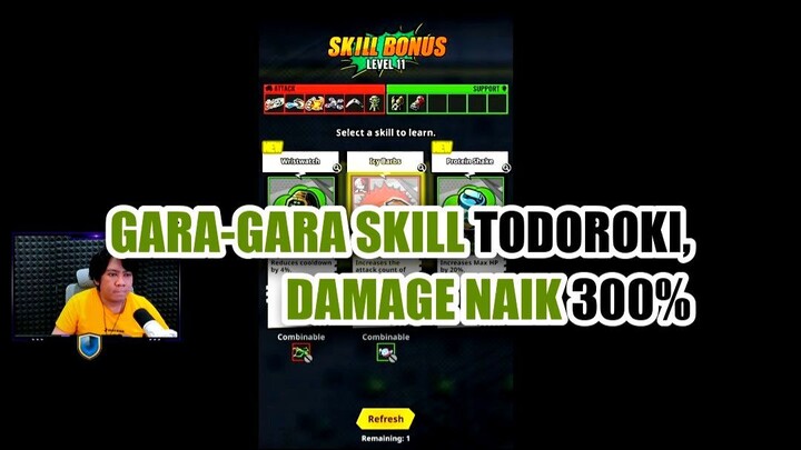 🔥 GARA-GARA NAIKKAN SKILL TODOROKI, DAMAGE NYA NAIK 300%!