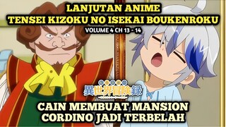 CAIN MEMBELAH MANSION CORDINO 🤣 | Tensei Kizoku No Isekai Boukenroku - Novel