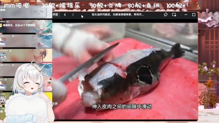 【坷埋埋】河豚围观河豚被做成菜