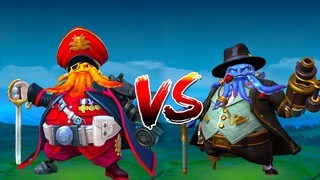 Bane Underworld Outlaw Skin VS Warlord Skin MLBB
