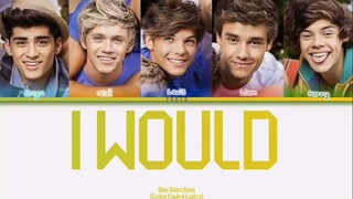 One Direction - I Would (Color Coded Lyrics) (sped up)
