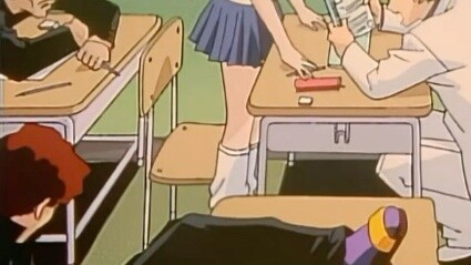 The big brother of the biker gang goes to school to be a teacher