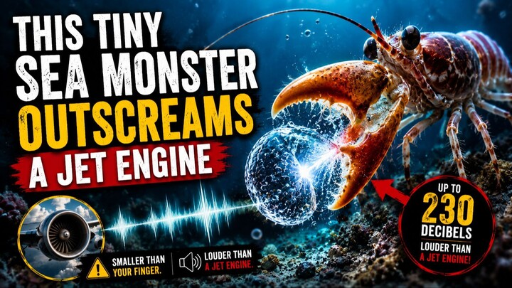 This Tiny Sea Monster Outscreams a Jet Engine