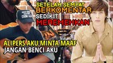 ALIPERS JGN MARAH, AKU MINTA MAAF PD SEMUA ORG YG MARAH DGN REAKSIKU SEBELUMNYA 🙏🙏