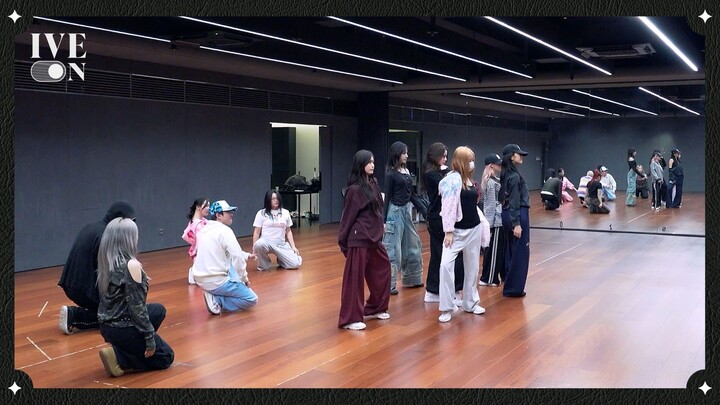 [IVE ON] Bloopers latihan tari 'BANG BANG'