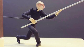 The stop-motion animation made by the Russian girl is so smooth