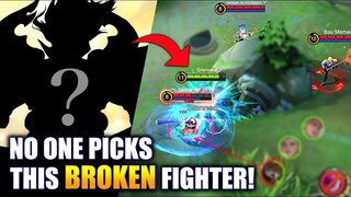 WHY NOONE PICK THIS OP FIGHTER? | MOBILE LEGENDS