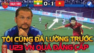 Thua Kịch Tính 1-0, HLV Myanmar Tâm Phục Thừa Nhận U23 Việt Nam Quá Đẳng Cấp