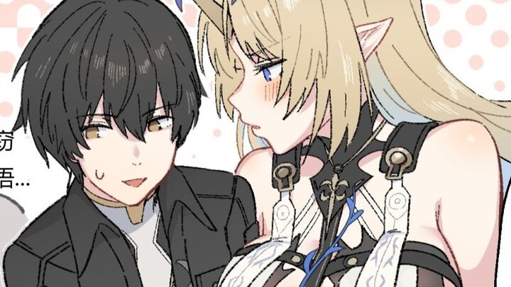 Do drifters like to be lifted up high? Then don’t come down; Mingchao comics, author: @skgl_thx