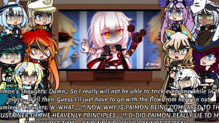 Genshin lmpact React To Paimon's True Hidden ldentity As…？？
