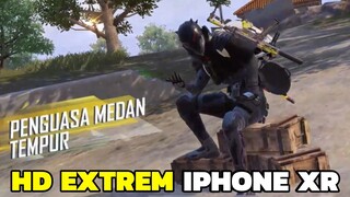CARA AGAR IPHONE XR TIDAK FREM SAAT BERMAIN PUBG MOBILE | HD EXTREME 😱| PUBG Mobile