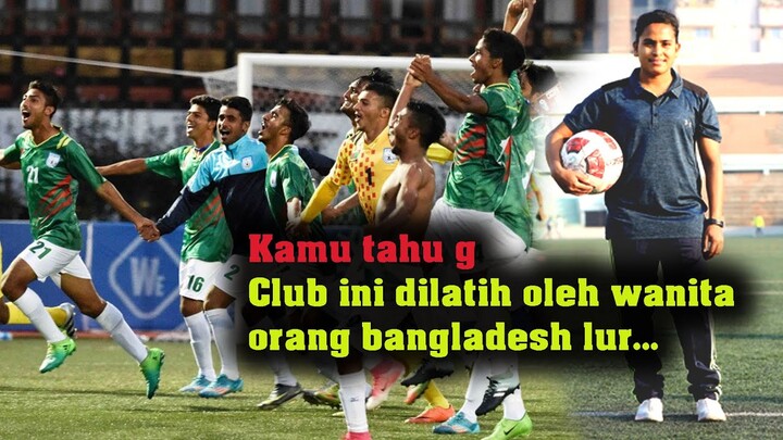 Klub ini dilatih cewek, perempuan pertama didunia...!!!