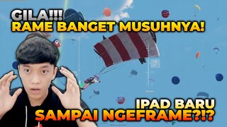 REKOR !! MUSUHNYA RAME BANGET TURUN DI EVENT , PAKAI IPAD BARU AJA SAMPAI NGEFRAME !! - PUBG MOBILE